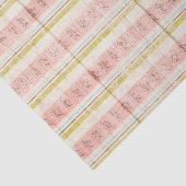 Roze hout - Shabby Cottage Chic Tea Party Tissuepapier (Detail)