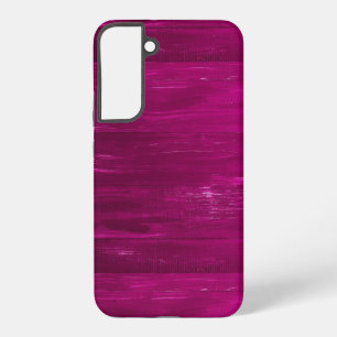 Roze hout textuur strepen samsung galaxy case hoesje