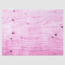 Roze houten korrels, bijtend elegant wasgoed tissuepapier