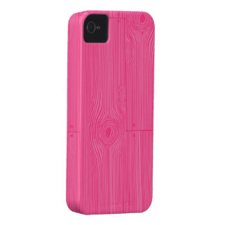 roze houtkorrel Case-Mate iPhone case