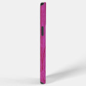 Roze houtnerf iPhone hoesje (Rechterkant)