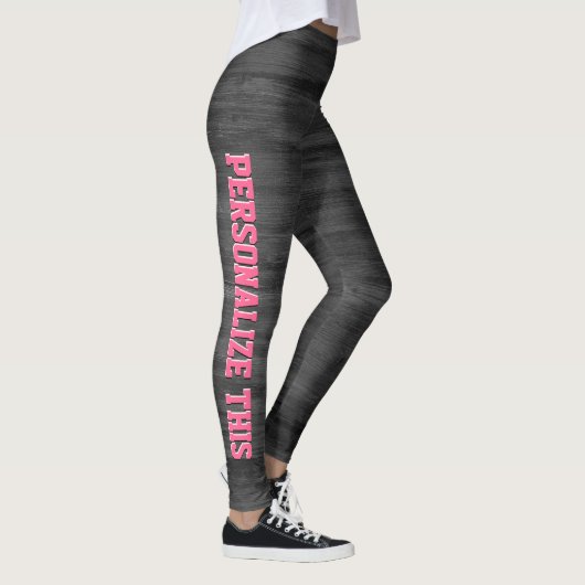 Roze Houtskool Leggings (Rechts)