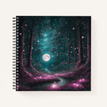 Roze-Hued Volle Maan & Vuurvliegjes Hard Hoesje Jo