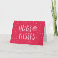 Roze hugs en Kisses | Hoorten | VALENTIJNSDAG