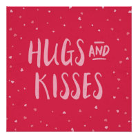 Roze hugs en Kisses | Hoorten | VALENTIJNSDAG