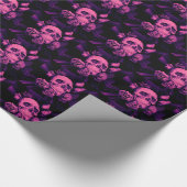 Roze huidontwerper ompakken papier (Hoek)