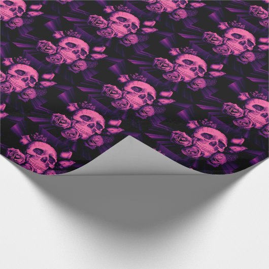 Roze huidontwerper ompakken papier (Hoek)