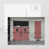 Roze huis in New Orleans Briefkaart (Voorkant / Achterkant)