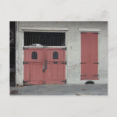 Roze huis in New Orleans Briefkaart (Voorkant)