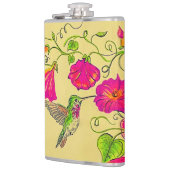 Roze Hummingbird Flask Heupfles (Links)