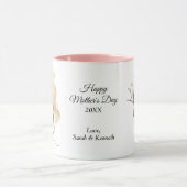 Roze Hummingvogels Moederdag Mok (Midden)