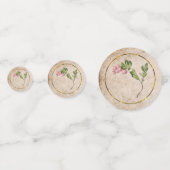  roze huwelijk confetti (Voorkanten)