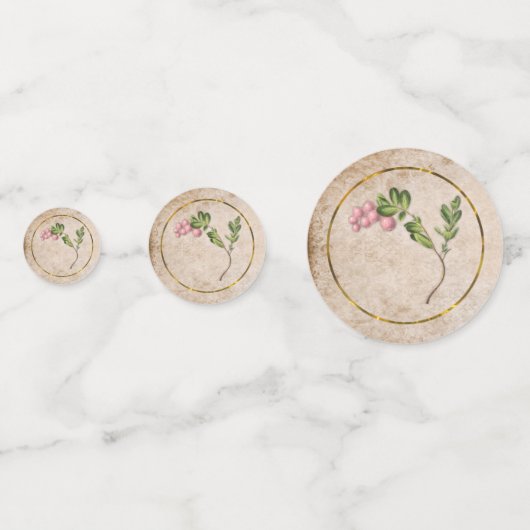  roze huwelijk confetti (Voorkanten)