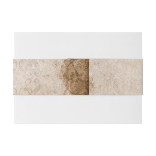  roze huwelijk uitnodigingen wikkel (Achterkant Voorbeeld)