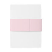 Roze huwelijk uitnodigingen wikkel (Achterkant Voorbeeld)