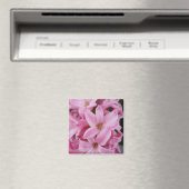 roze hyacineuze bloem magneet (Insitu (Vaatwasser))