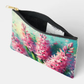 Roze Hyacinten Bloemen Impressionistisch Schilderi Etui (Open)