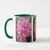 roze hyacinten bloemetjes 3 mokken (Links)