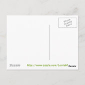  Roze Hydrangea Bloem Briefkaart (Achterkant)