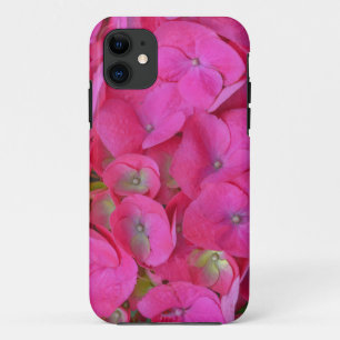 Roze Hydrangea Bloemblaadjes Telefoon Case