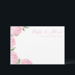 Roze Hydrangea Bloemen Bloemen Bloemen Floral Advi Informatiekaartje<br><div class="desc">Deze  bloemenkaart is voorzien van waterverf hortensia bloemen en uw aangepaste tekst. Gebruik de sjabloon om uw gegevens in te vullen. Met de functie "Verder aanpassen" kunt u het lettertype (grootte,  stijl,  kleur) wijzigen,  meer tekstregels toevoegen,  de opmaak wijzigen en tekst aan de achterkant toevoegen.</div>