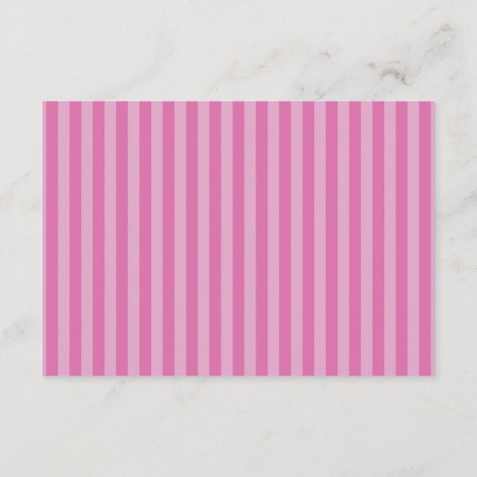 Roze Hydrangea bruiloft receptie Informatiekaartje (Achterkant)