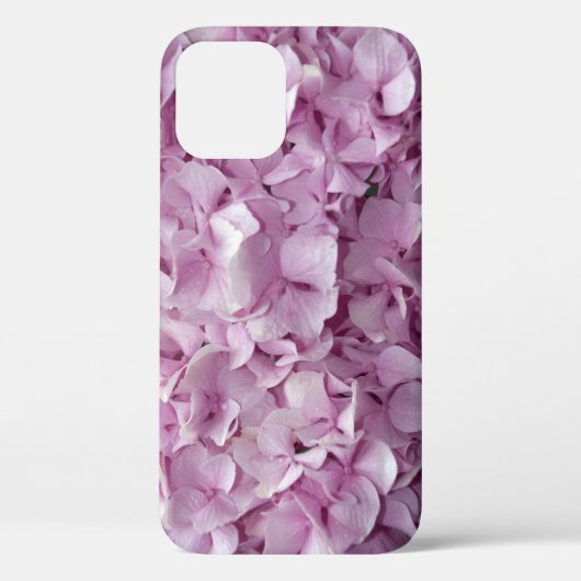 Roze hydrangea Flowers Case-Mate iPhone Case (Achterkant)