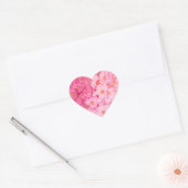 Roze hydrangea Flowers Harde Stickers (Envelop)