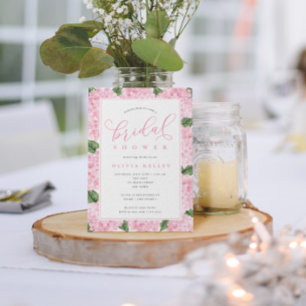 Roze Hydrangea Flowers Petite Vrijgezellenfeest