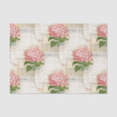  Roze Hydrangea, Frans tissuepapier (Voorkant)