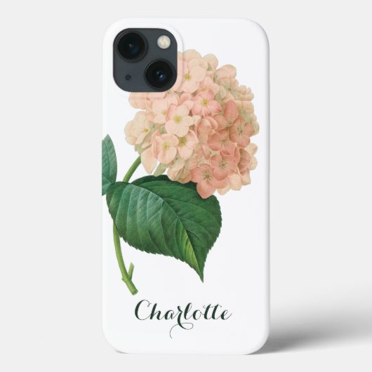 Roze hydrangea Hortensia Bloem door Redoute Case-Mate iPhone Case (Achterkant)