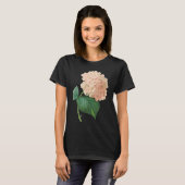  Roze hydrangea Hortensia Bloem door Redoute T-shirt (Voorkant volledig)