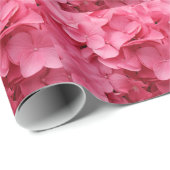 Roze Hydrangea inpakpapier versiering (Rol Hoek)
