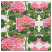 Roze hydrangea roze bloem roze florale bloem stof (Close Up)