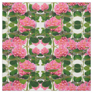 Roze hydrangea roze bloem roze florale bloem stof