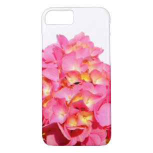 Roze hydrangea roze florroze bloem Case-Mate iPhone case