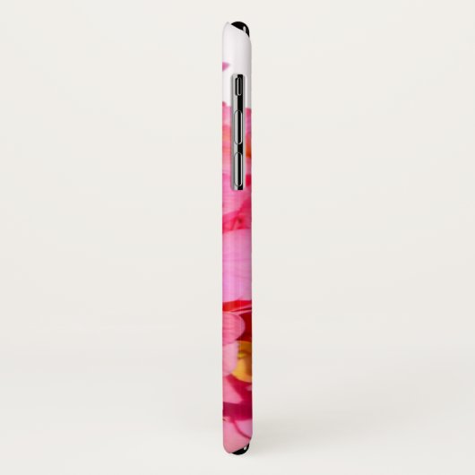 Roze hydrangea roze florroze bloem Case-Mate iPhone case (Achterkant/links)