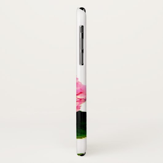 Roze hydrangea roze florroze bloem Case-Mate iPhone case (Achterkant/links)