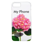 Roze hydrangea roze florroze bloem Case-Mate iPhone case (Achterkant)