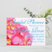 Roze hydrangea roze florroze bloem kaart (Staand voorkant)