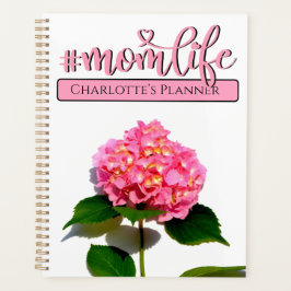 Roze hydrangea roze roze bloem #momlife planner