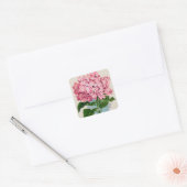 Roze Hydrangea Sticker (Envelop)