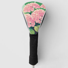Roze Hydrangea Struik Golfheadcover