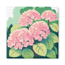 Roze Hydrangea Struik