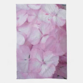 Roze hydrangea theedoek (Verticaal)
