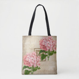 Roze Hydrangea Trossen II Tote Bag