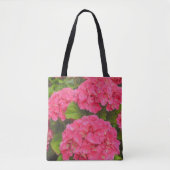  Roze Hydrangea Tuin Bloemen Canvas tas (Voorkant)