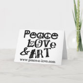 Roze Hydrangea Valentijn Feestdagen Kaart (Achterkant)