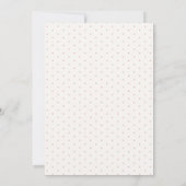 Roze Hydrangea Vintage Baby Shower Kaart (Achterkant)