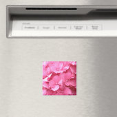 Roze Hydrangeas Magnet (Insitu (Vaatwasser))